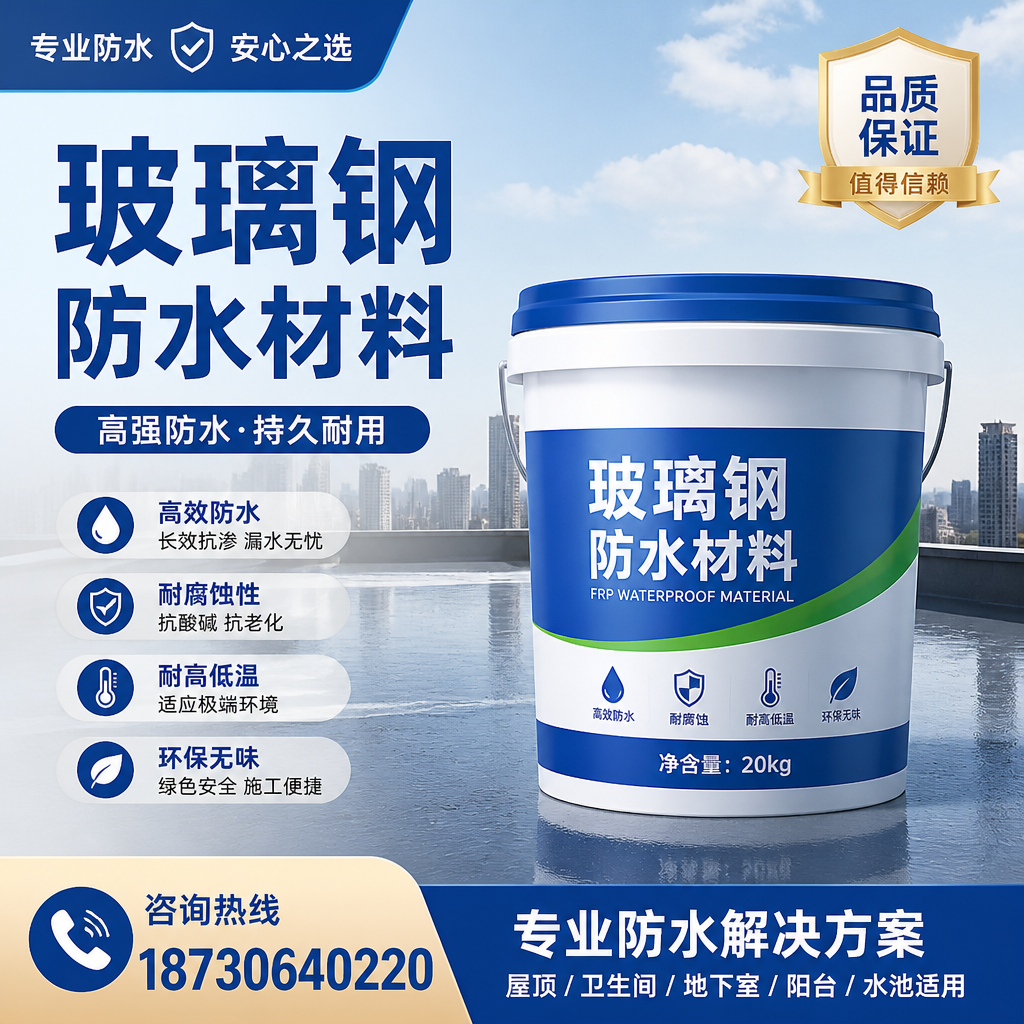 了解玻璃钢防水材料的市场趋势,七台河 企业不可不知
